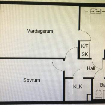 57 m² rum i Solna